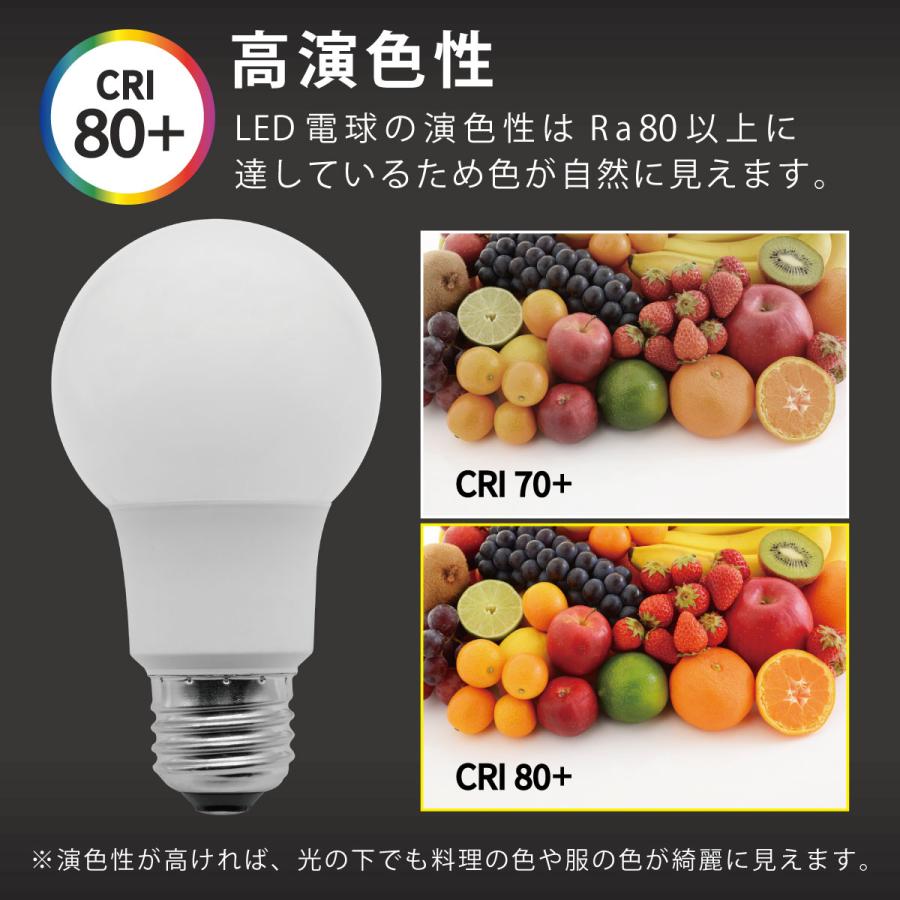 Confis LED電球 【A60 40形 1点】密閉器具対応 一般電球 電球 照明 40W