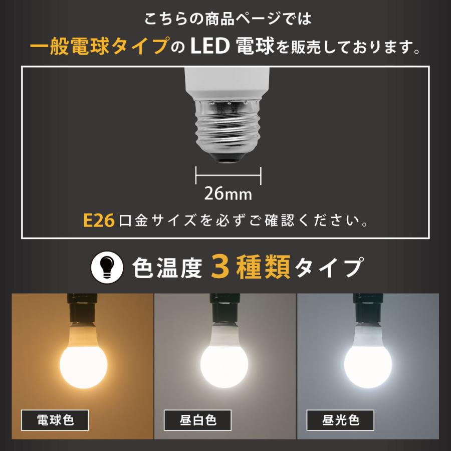 Confis LED電球【A55 40形 1点】E26 エコ仕様 省エネ効果 一般電球