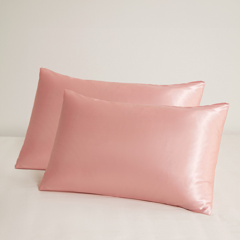 Confis サテン枕カバー シルク調枕カバー 1枚単品 2枚セット まくら