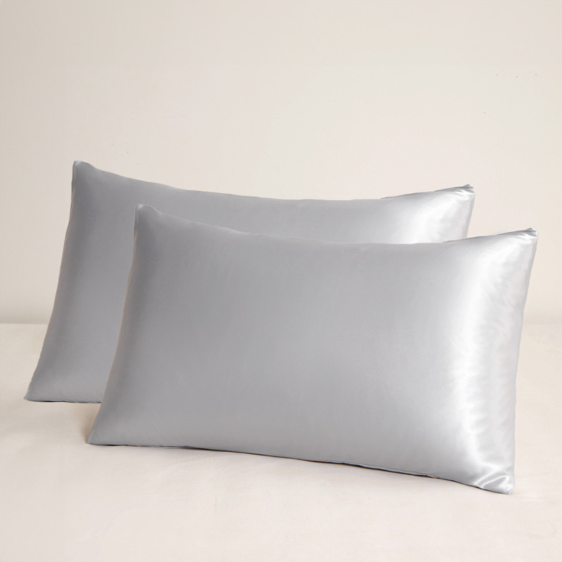 Confis サテン枕カバー シルク調枕カバー 1枚単品 2枚セット まくら