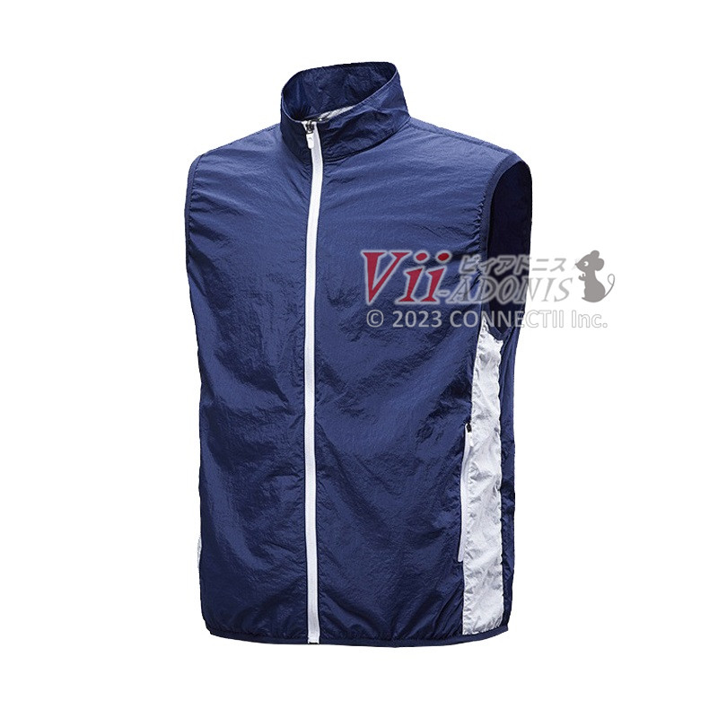 ムータマリン　空調服ベスト　サイズ5ネイビー×ホワイト 空調服® 空調ブルゾン [全4色] – muta Online Store