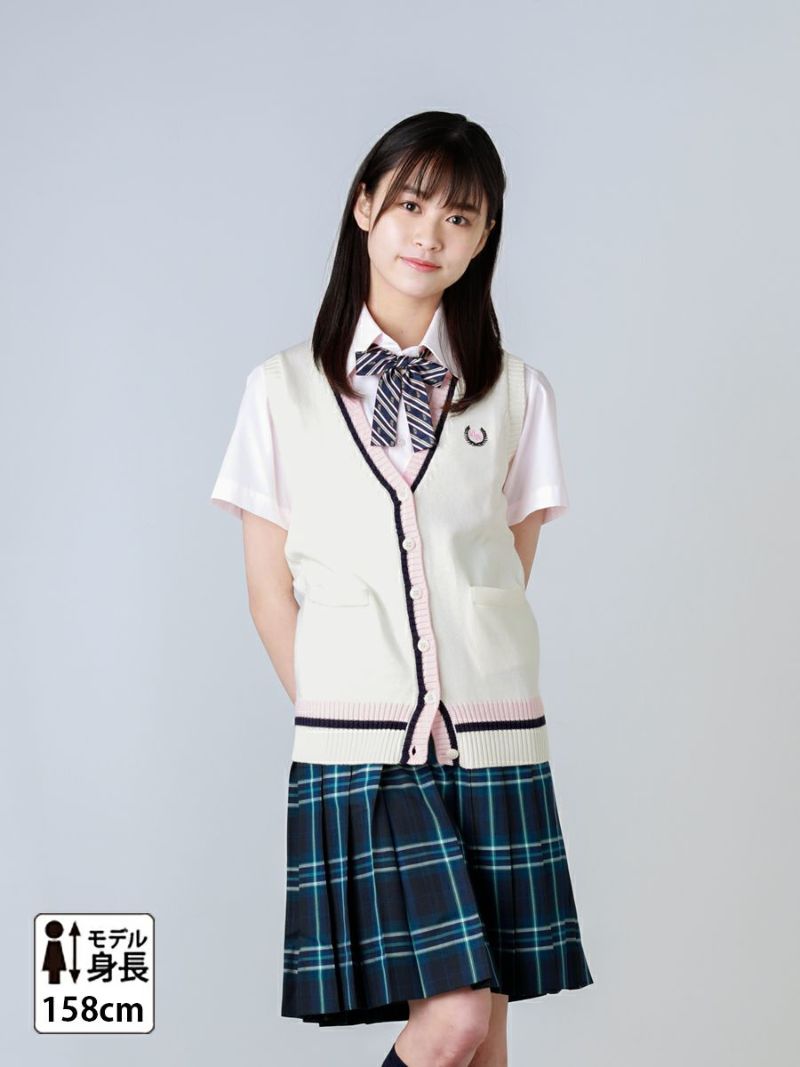 スクール スカート ロング丈 総丈58cm CONOMi  制服 スクール スカート 高校生 学生 中学 通学 プリーツ チェック  ブルー 制服スカート 長め｜conomi｜10