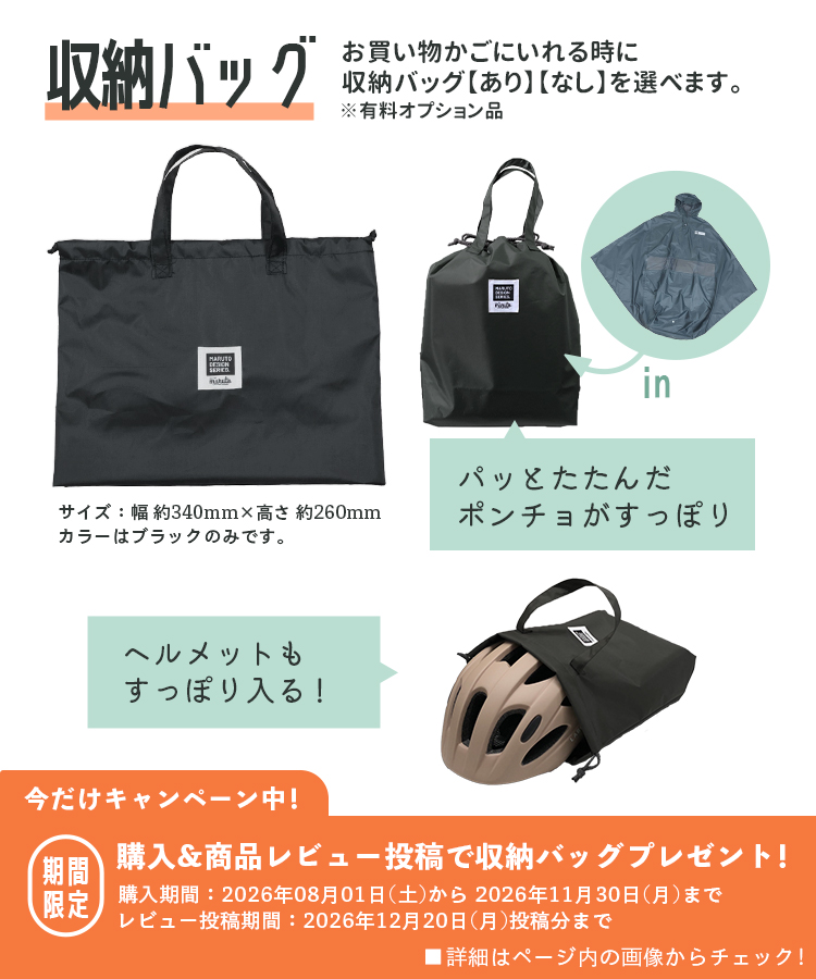 収納バッグ レビュープレ中