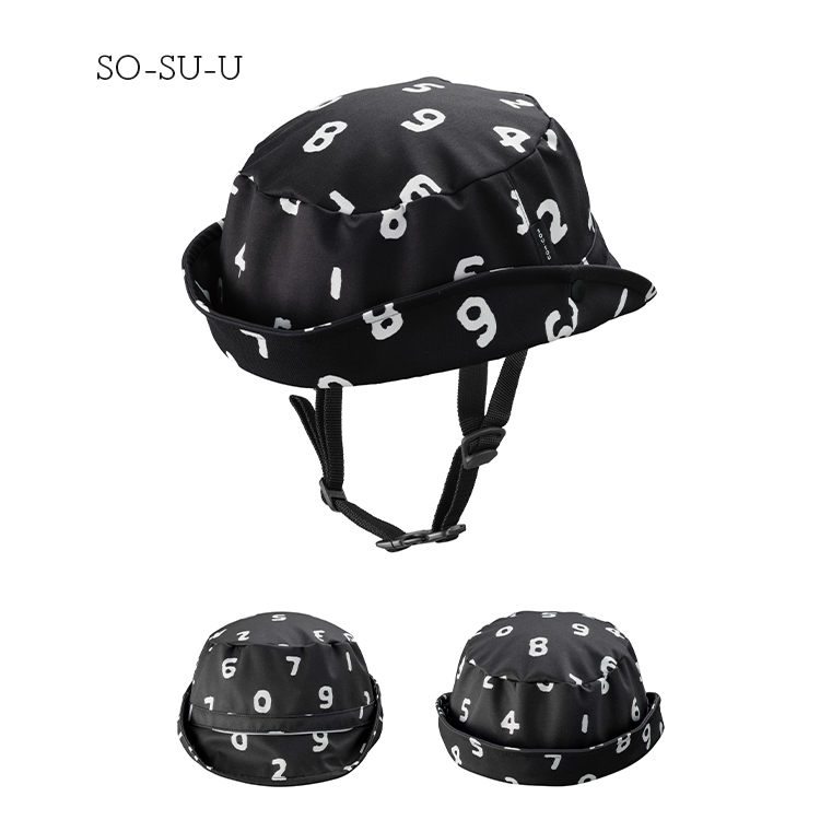 nicco（ニコ） SOU・SOU×織ヘルメット KF006M クミカ工業 帽子型