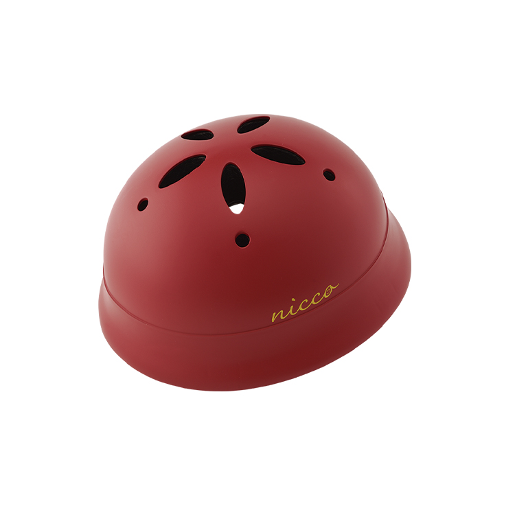 自転車ヘルメット 子供 ベビー nicco ニコ ルシック  KM002A KM002LA クミカ工業 46-50cm 47-52cm マットカラー パールカラー  型紙DL | nicco | 01