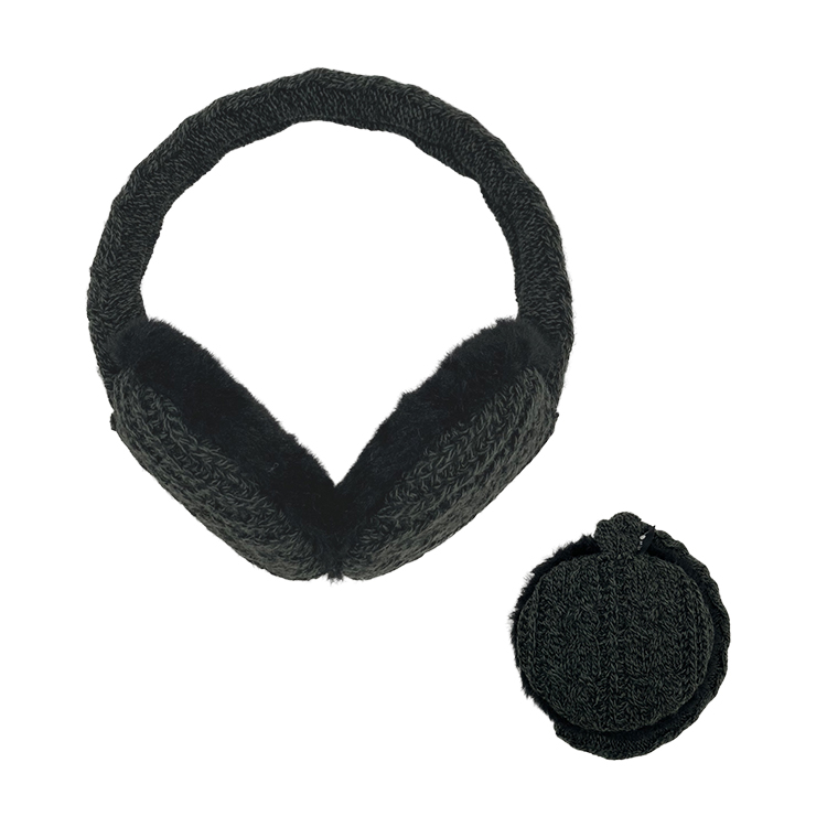 MaR MaR(マールマール) ウールチェック 耳当て 小さく丸まるイヤーマフ  大人用  防寒 MAR | ブランド登録なし | 02