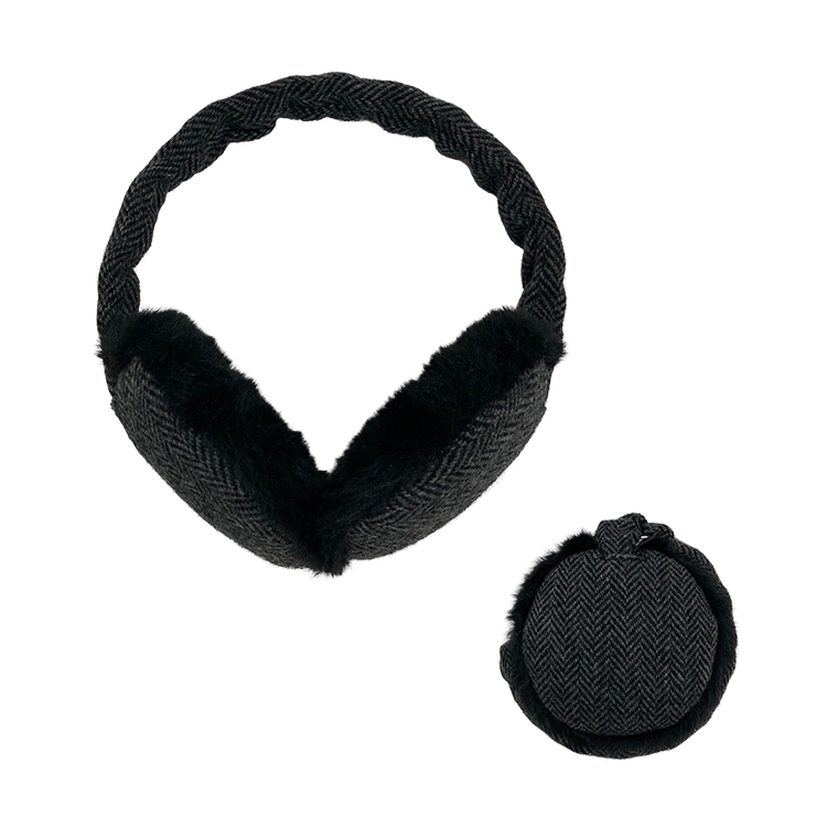 MaR MaR(マールマール) ウールチェック 耳当て 小さく丸まるイヤーマフ  大人用  防寒 MAR | ブランド登録なし | 06