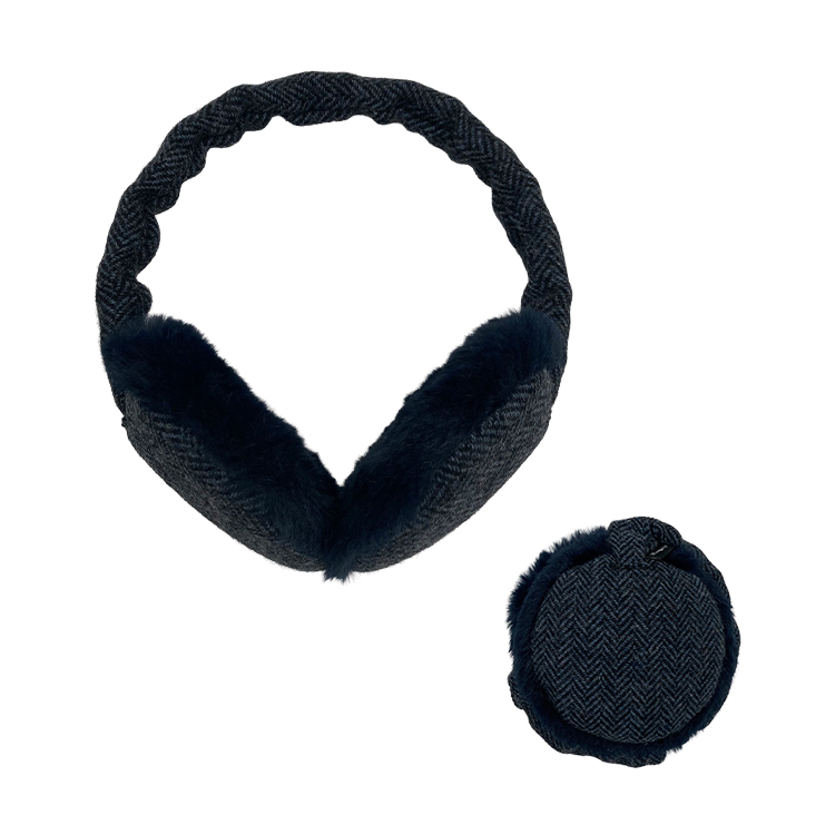 MaR MaR(マールマール) ウールチェック 耳当て 小さく丸まるイヤーマフ  大人用  防寒 MAR | ブランド登録なし | 07