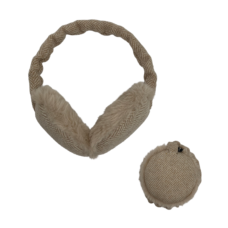 MaR MaR(マールマール) ウールチェック 耳当て 小さく丸まるイヤーマフ  大人用  防寒 MAR | ブランド登録なし | 08