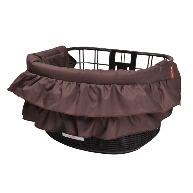 バスケット用コーナーカバーセット OGK技研 PET-009set ペット用品 小型犬 自転車 前カゴ用 茶色 黒 クッション ショートリード |  | 01