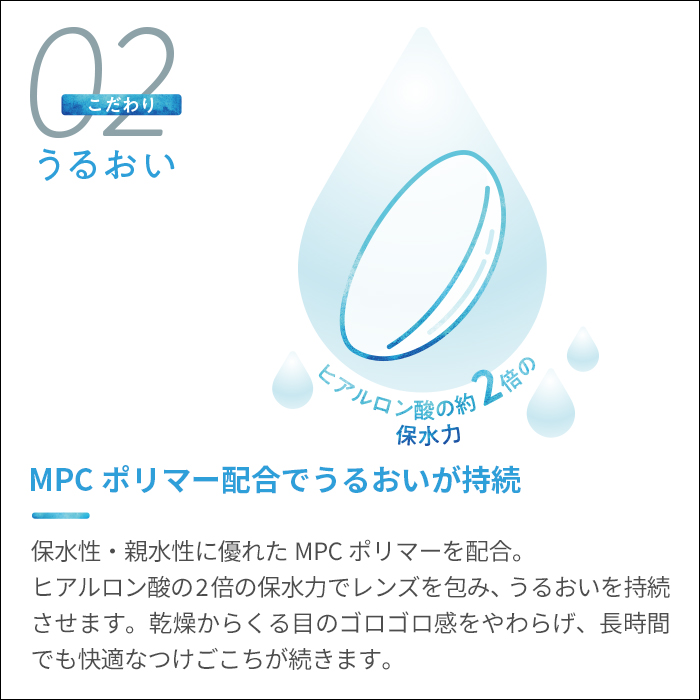 LaClarte(ラクラルテ) ワンデーUV 30枚入×2箱 / 送料無料｜contact-clean｜04