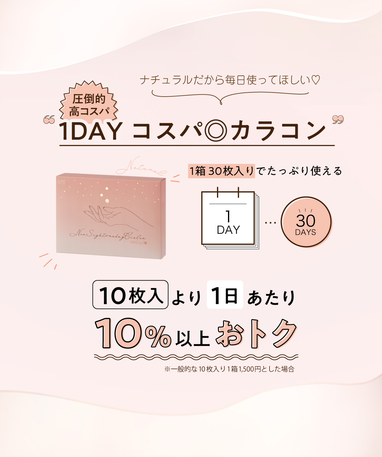 Ciel UV カラコン カラーコンタクト コンタクトレンズ 1DAY ネオサイト