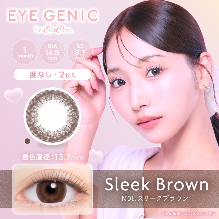 【美品・希少カラー】14th CT/LG INNER Ever Color（エバーカラー） おまけ付き アイジェニック EYE GENIC