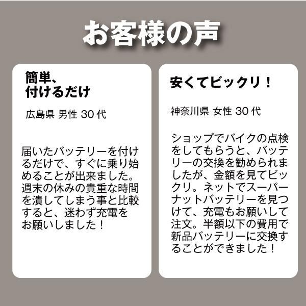 楽チン 充電サービス バッテリーとご一緒にご購入ください【密閉型・シールド型用】 | SUPER NATTO | 07