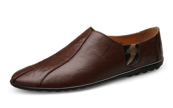 ビジネスシューズ メンズ 本革 プレーントゥ ドライビングシューズ