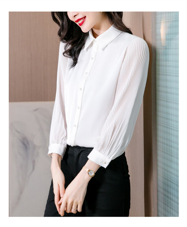 ブラウス トップス レディース シフォン 長袖 インナー Tシャツ オフィス カットソー シャツ カジュアル ビジネス 大きいサイズ 体型カバー おしゃれ きれいめ 楽天市場】ブラウス トップス レディース シフォン 長袖