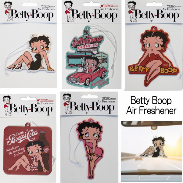 5種】ベティちゃん エアフレッシュナー Air Freshener BETTY