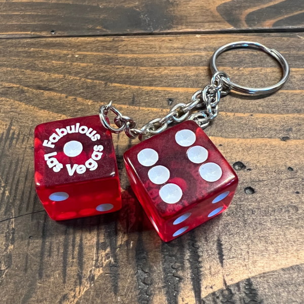 4種】TWIN DICE Keyring キーホルダー サイコロ Las Vegas ラスベガスのカジノで使用される本物のダイスが付いたキーリング :  dice-keyring : COO - 通販 - Yahoo!ショッピング