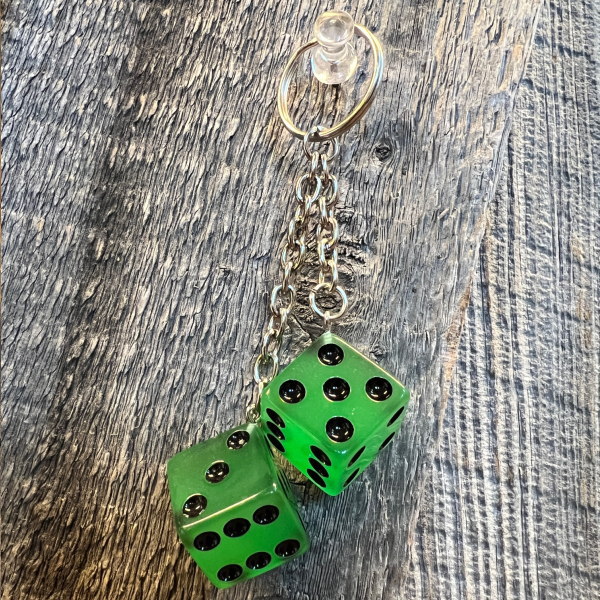 4種】TWIN DICE Keyring キーホルダー サイコロ Las Vegas