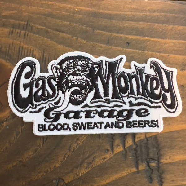 【3種】ガス モンキー ガレージ Gas Monkey Garage DALLAS TEXAS WAPPEN LOGO アイロンワッペン｜coo-eshop｜02