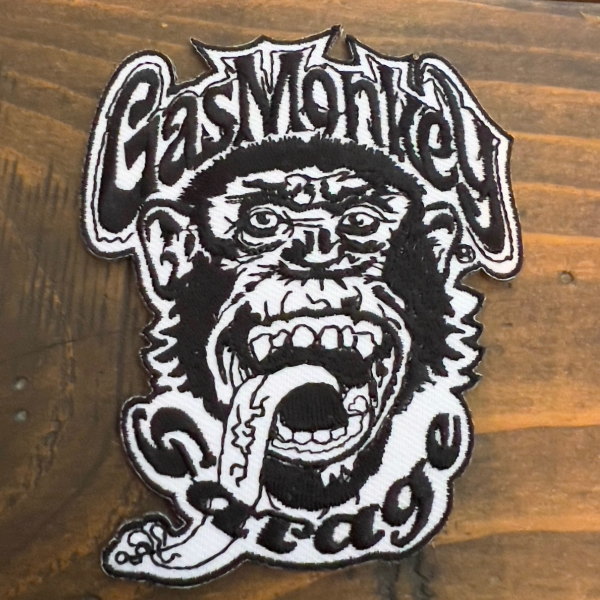 【3種】ガス モンキー ガレージ Gas Monkey Garage DALLAS TEXAS WAPPEN LOGO アイロンワッペン｜coo-eshop｜03