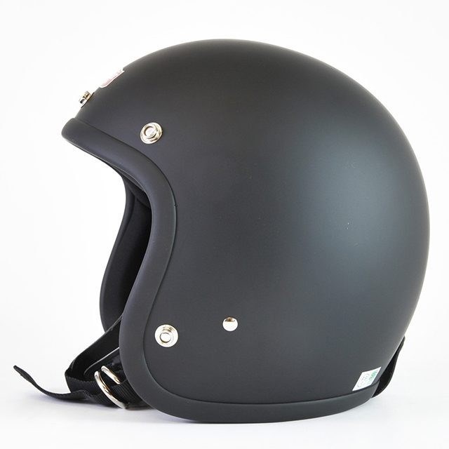 Greaser Helmets ヘルメット マットブラック　ボブスターサングラス COOLBIKERSサングラス付】ジェットヘルメット GREASER 60's PLANE
