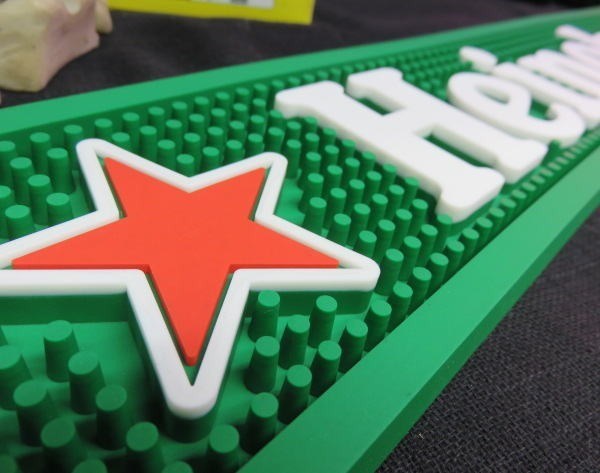 バーマット カウンター Bar Mat Heineken ハイネケン グラス置き