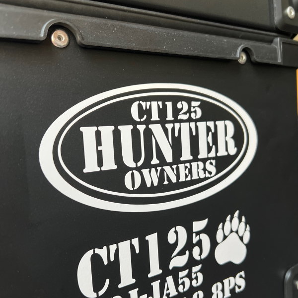 HUNTER ハンター CT125 CUB カッティング ステッカー HC-8