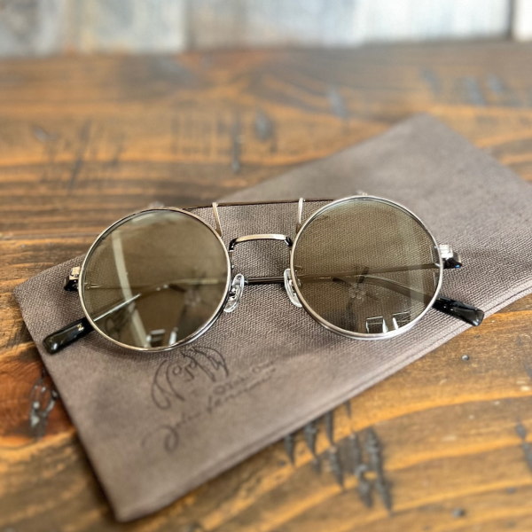 John Lennon 丸メガネ 跳ね上げサングラス JOHN LENNON ジョンレノン 正規品 レトロ 跳ね上げ サングラス
