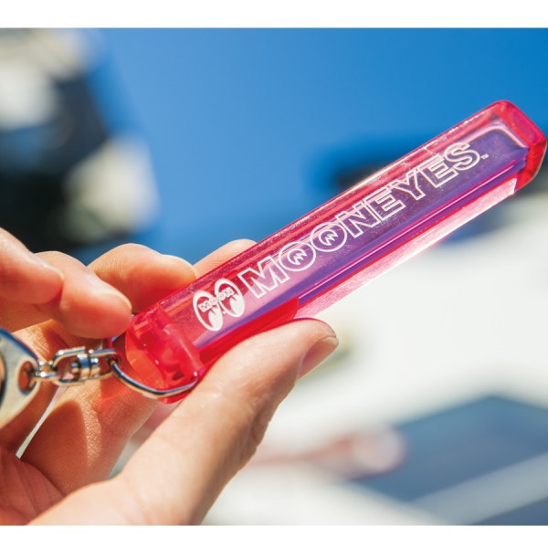 MOONEYES ムーンアイズ MOONEYES MOON Acrylic Stick Key Ring ムーン