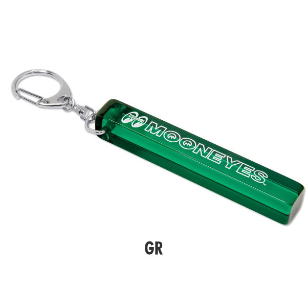 moon ムーン／チェンジングキーホルダー・アクリルキーホルダー・クリアファイル MOONEYES ムーンアイズ MOONEYES MOON Acrylic Stick Key Ring ムーン