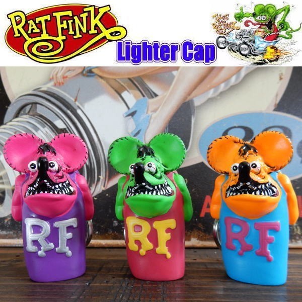 Rat Fink ラットフィンク ライターキャップ RAF253