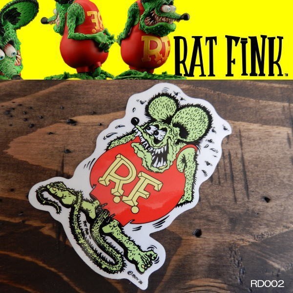 RAT FINK Rat Fink ラットフィンク デカール ステッカー シール