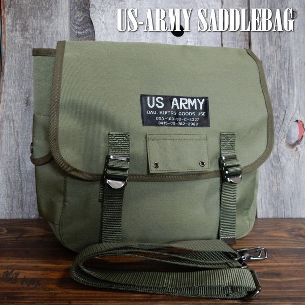 完全復刻 チャレンジバッグ 立花(TACHIBANA) US・ARMY サドルバッグ US