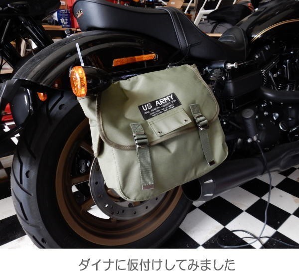 完全復刻 チャレンジバッグ 立花(TACHIBANA) US・ARMY サドルバッグ US