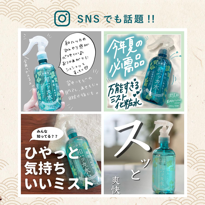 コスメテックスローランド（COSMETEX ROLAND） 潤素肌 薬用和ハッカ