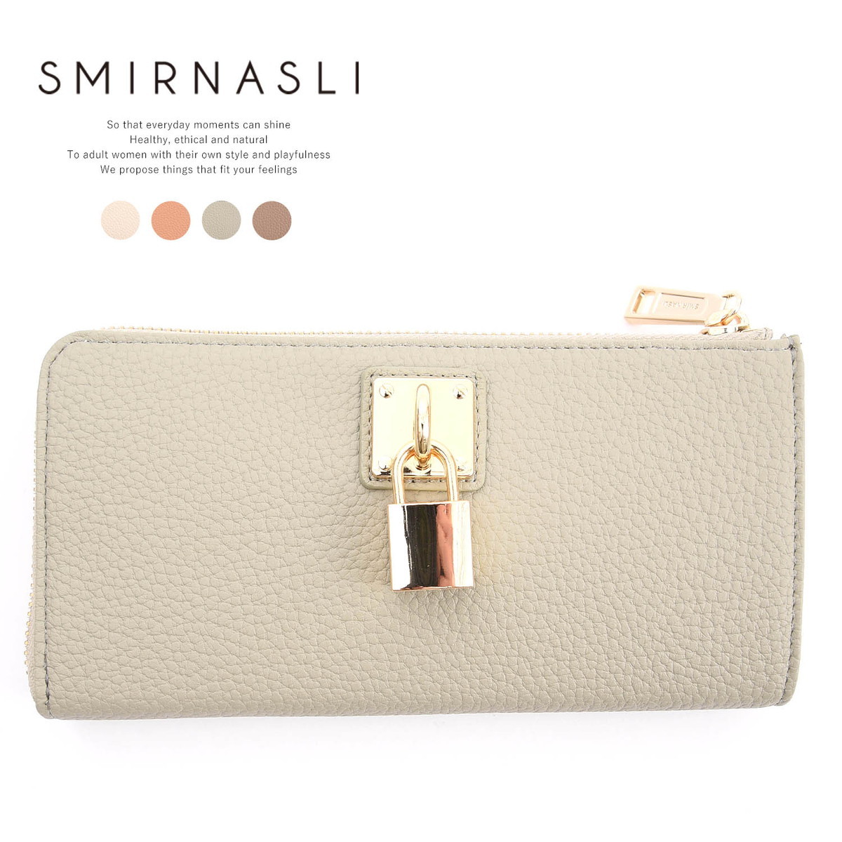 SMIR NASLI サミールナスリ レディース 財布 長財布 ラウンドファスナー 長財布 :smirnasli-22122-16002:COO  ONLINE Yahoo!店 - 通販 - Yahoo!ショッピング