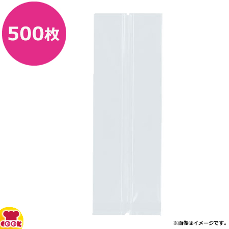 福助工業 合掌ガゼット袋 GM No.34B1 マット 90+35×150×厚0.07mm 500枚