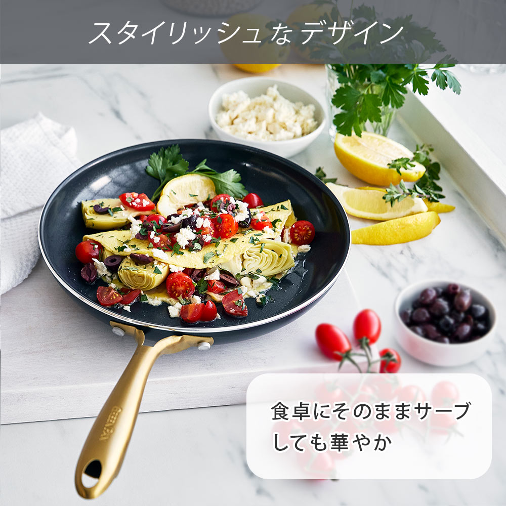 GREENPAN フライパン　蓋付き 楽天市場】ガラス蓋 26cm ふた 強化ガラス クリア 共通 フタ 蓋