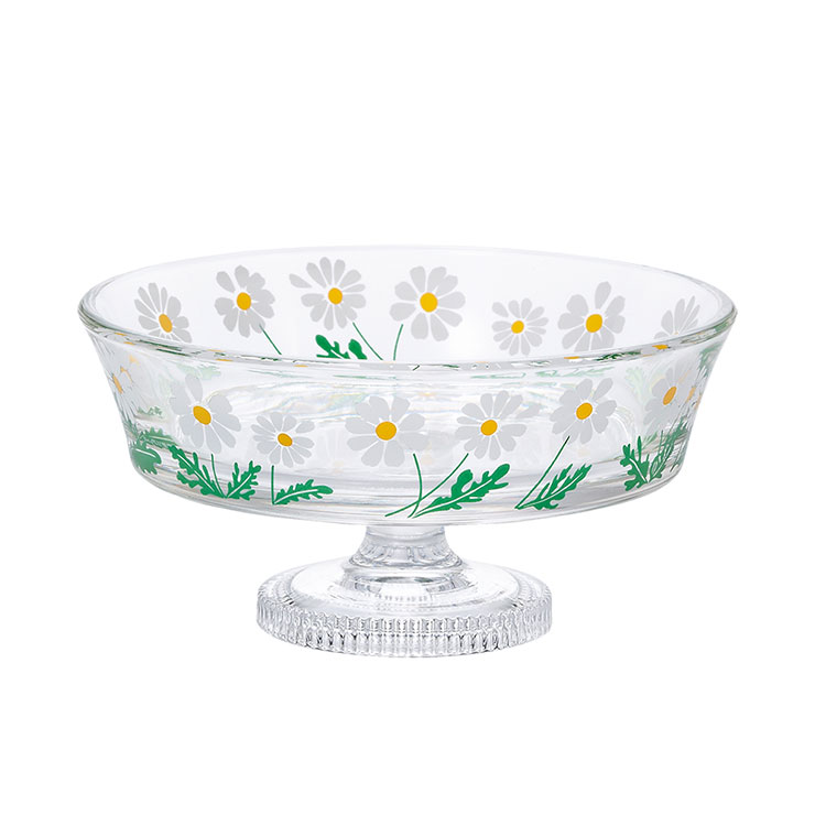 シュガーランド アデリアレトロ 脚付きデザート 浅型 脚付きグラス