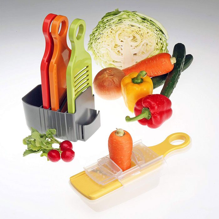 愛工業 野菜調理器 Qシリーズ Aセット スライサー セット おろし器