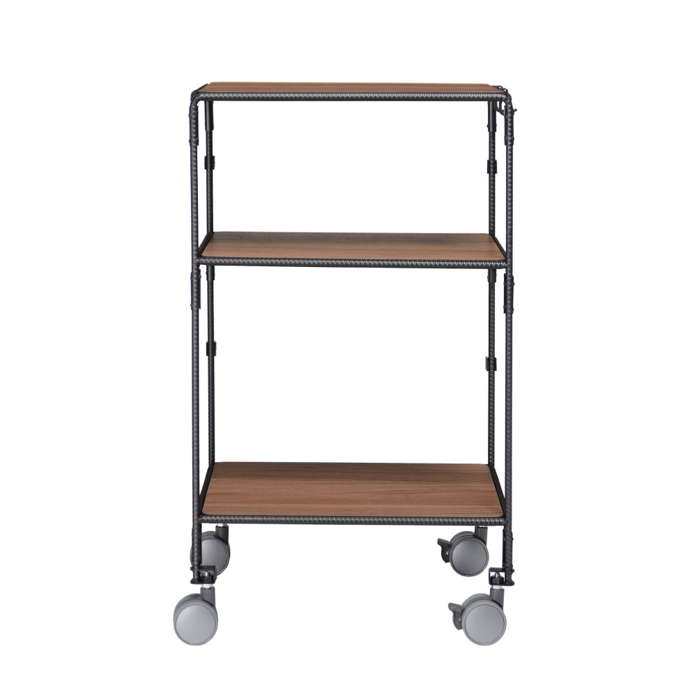 BOW テーブルワゴン BWS8202 オークス AUX　キッチンワゴン サイドテーブル キッチンラック 家電 オーブントースター 小物 収納 ラック |  | 01