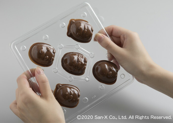 貝印 すみっコぐらし 立体チョコ型（しろくま、ぺんぎん?、とんかつ