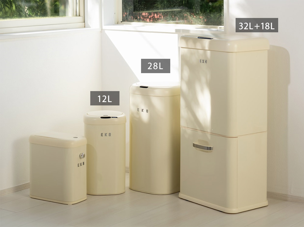 EKO（イーケーオー） モダンヴィンテージ センサービン 12L 電池 自動