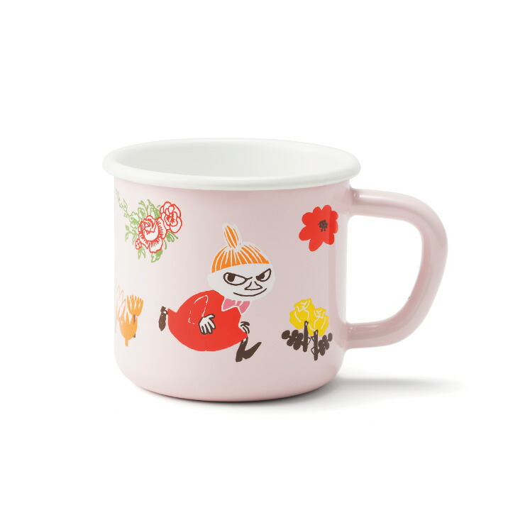 富士ホーロー リトルミイ 8cm 0.4L マグ ピンク MTP-8MG ムーミン