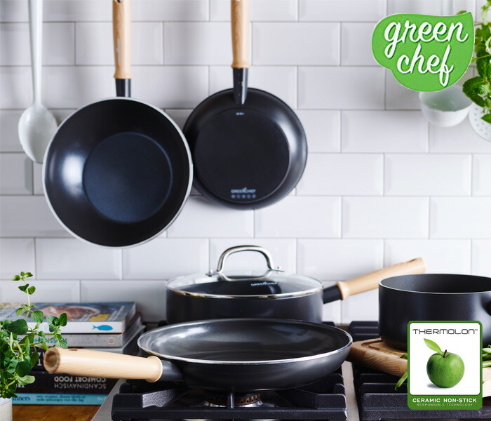 GREEN CHEF グリーンシェフ フライパン 20cm ビンテージ ブラウニー