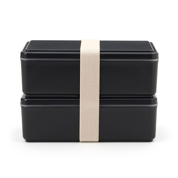 GEL-COOL ジェルクール スクエア メンズW 500ml×2段 保冷剤一体型