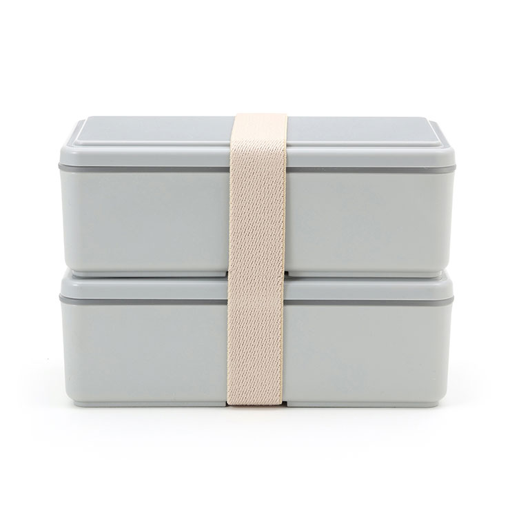 GEL-COOL ジェルクール スクエア メンズW 500ml×2段 保冷剤一体型