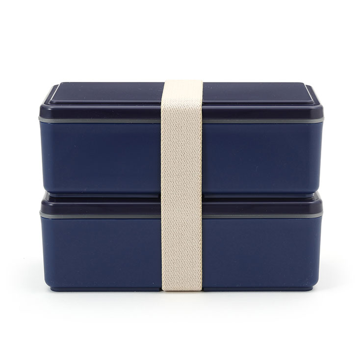 GEL-COOL ジェルクール スクエア メンズW 500ml×2段 保冷剤一体型