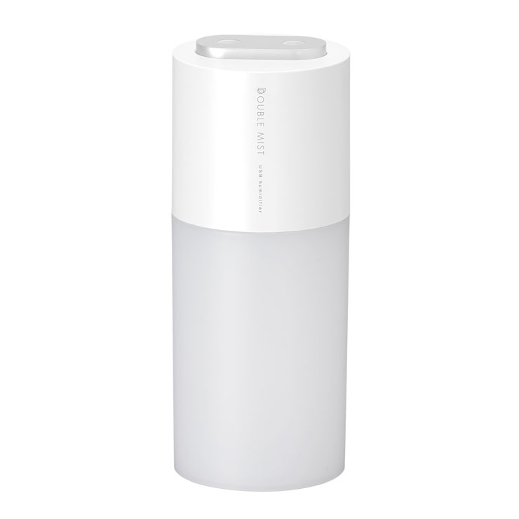 グリーンハウス 充電式ポータブル加湿器 ダブルミスト ナイトライト付き アロマウォーター対応 全3色 GH-PHWA GREEN HOUSE　超音波加湿器 送料無料 | GREEN HOUSE（パソコン） | 01
